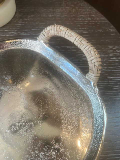 Alum Tray with Cane-BM