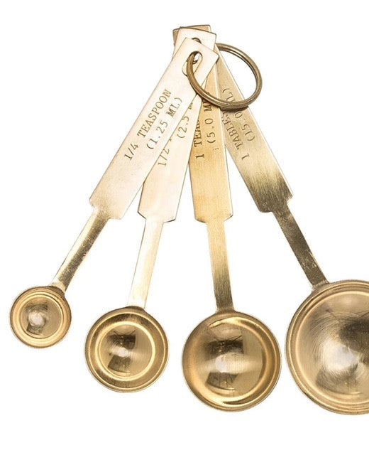 Gold Measuring Spoons-AD