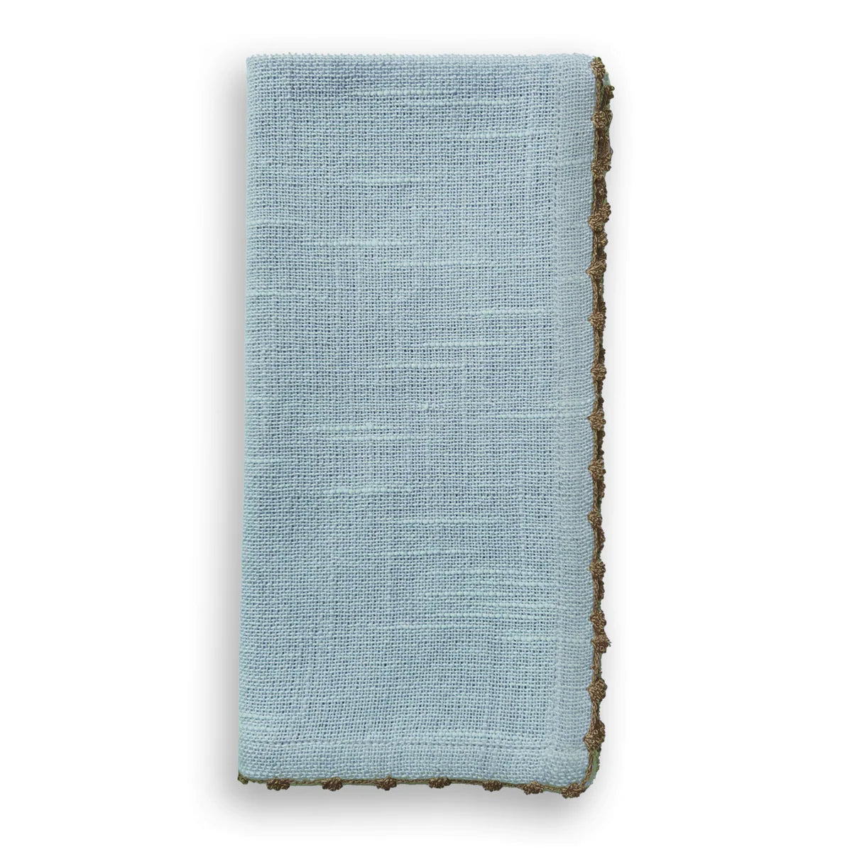Knotted Blue Napkin