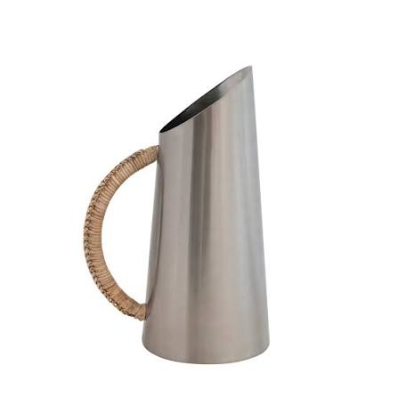 Rattan Stainless Pitcher