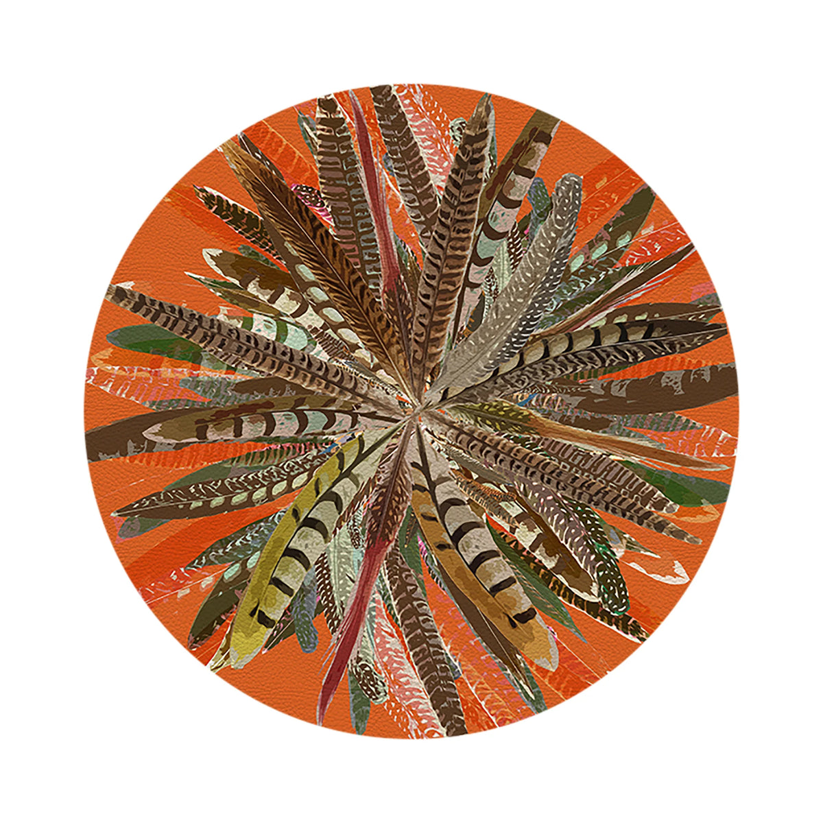 Pheasant Feather Placemat