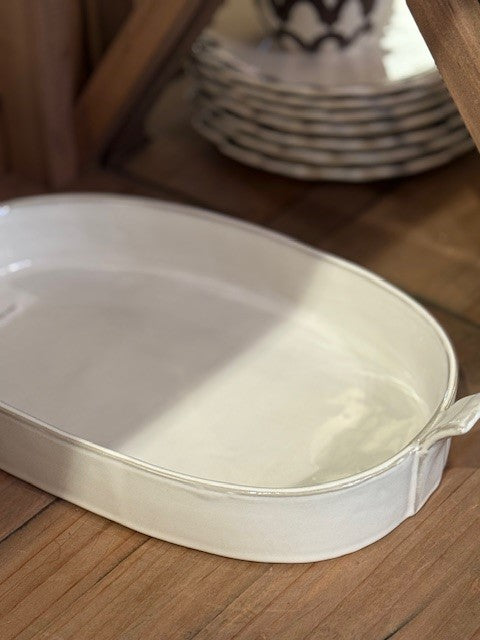 Large Stoneware Baker-YN