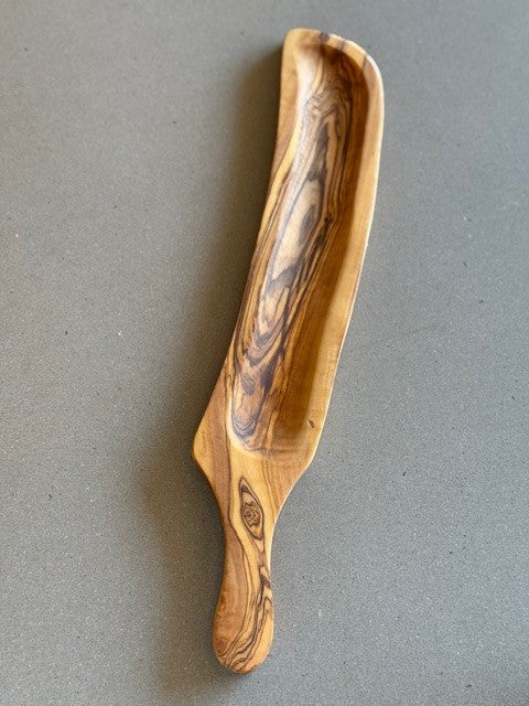 Olivewood Cracker Tray-BM