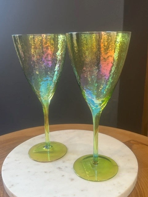 Aperitivo Green wine Glass-BK