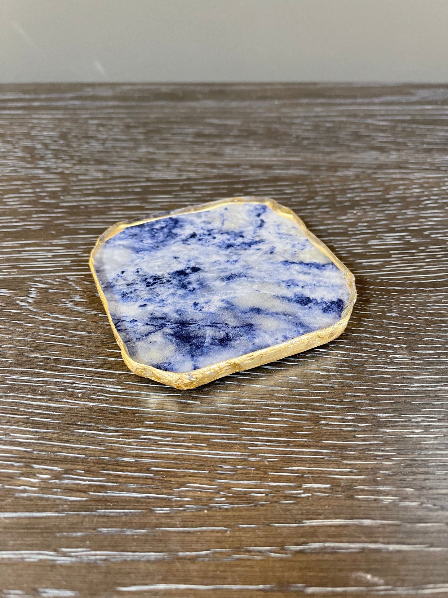 Agate Coaster/ Blue- TU