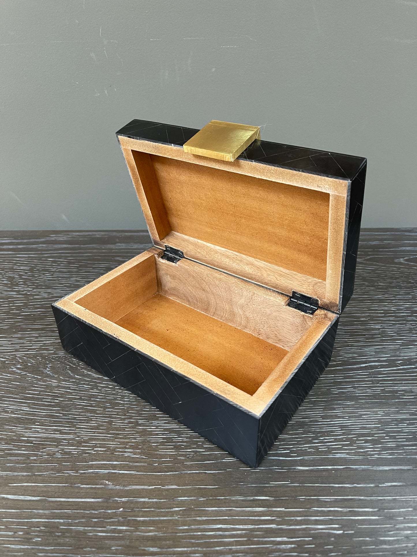 Chevron Inlaid Box