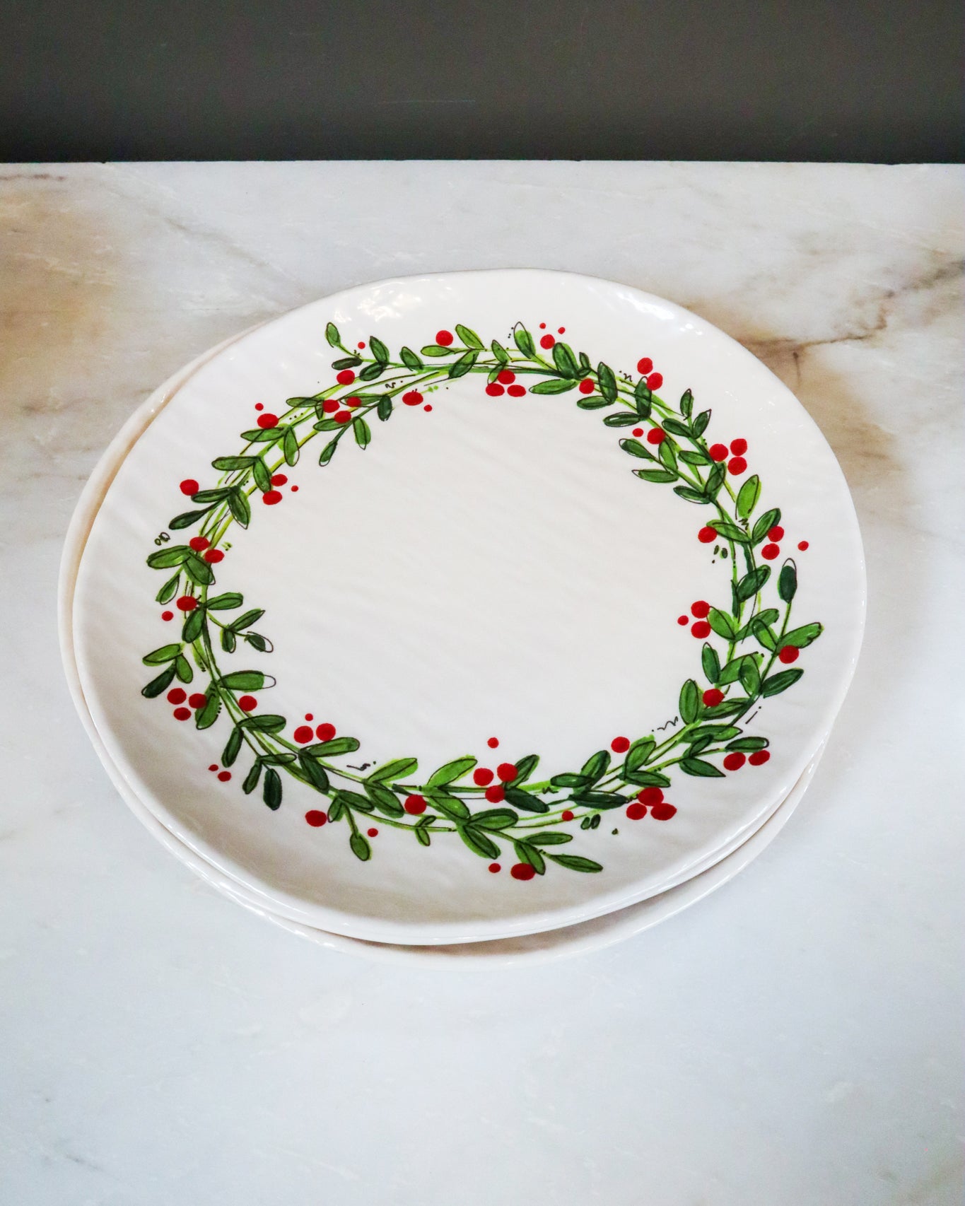 Holiday Dinner Plate - BM