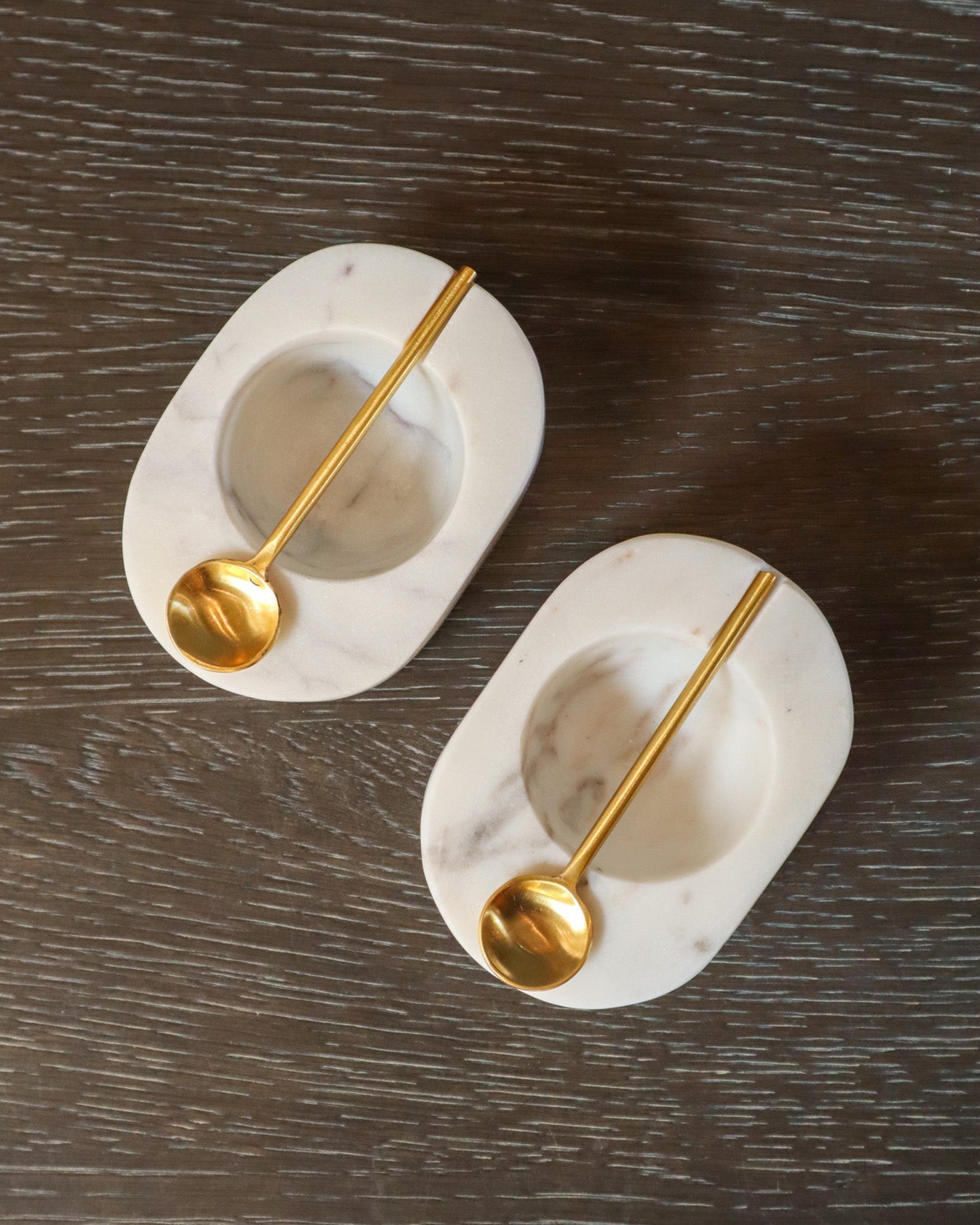 Marble Salt/Pepper Bowl -DB