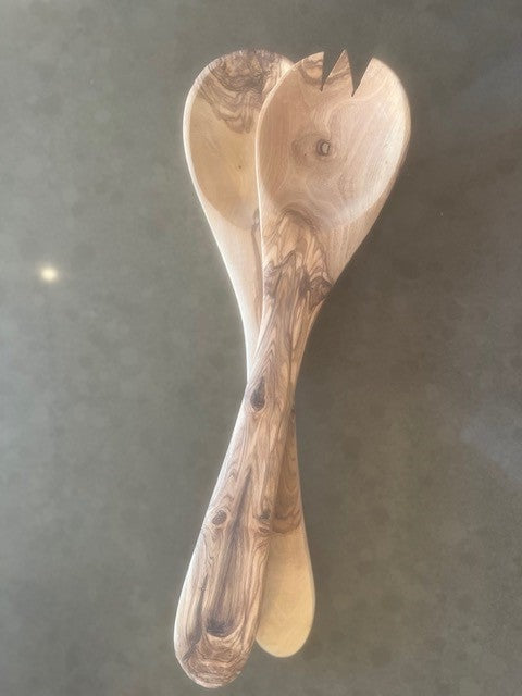 Olive Wood Server