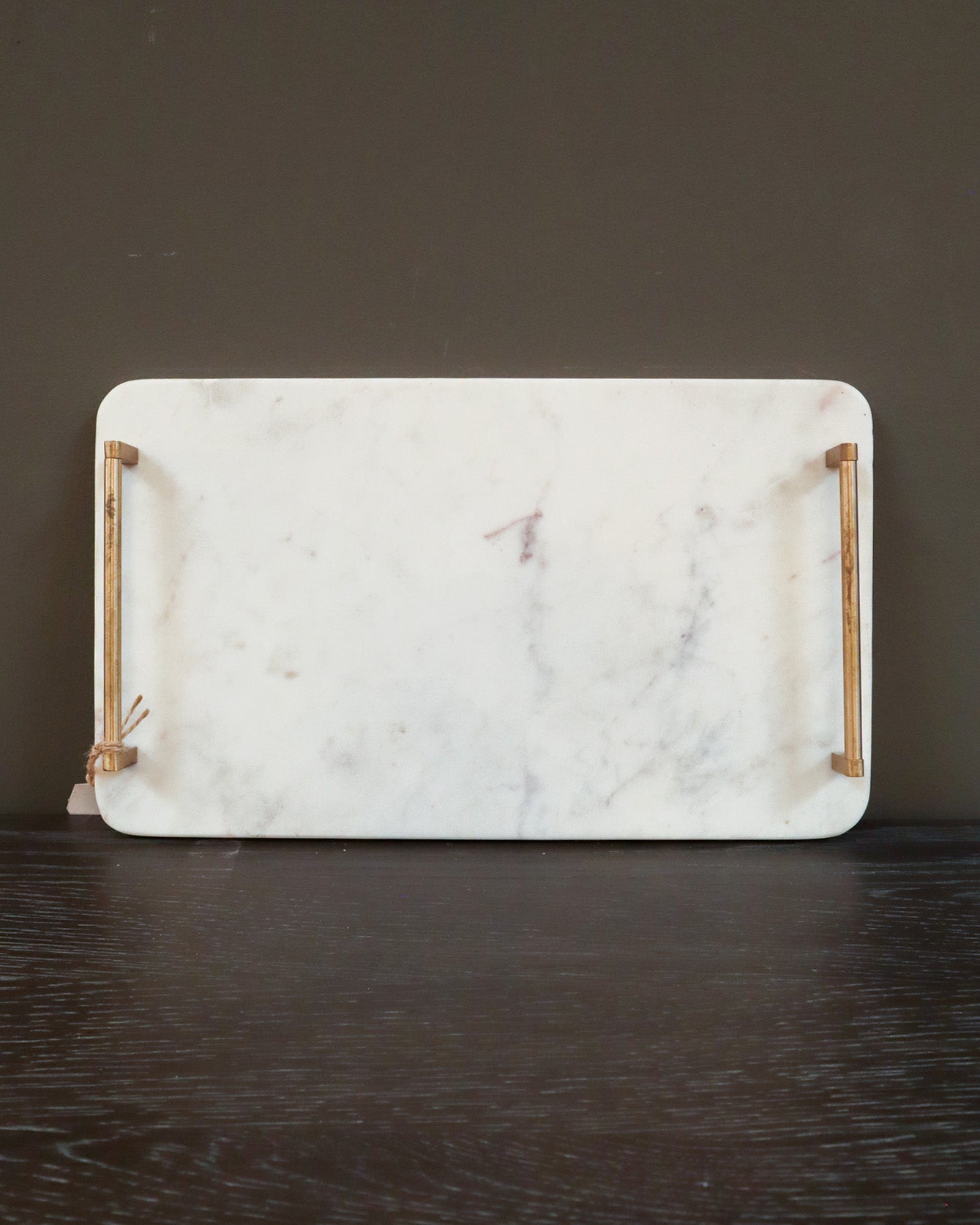 Marble Tray with Handles