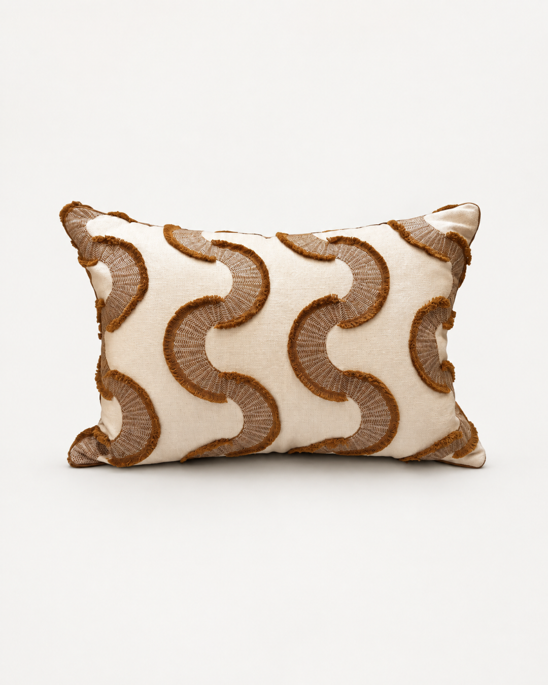 Snake Stitch Striped Pillow - UA
