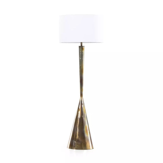 Burnt Brass Floor Lamp