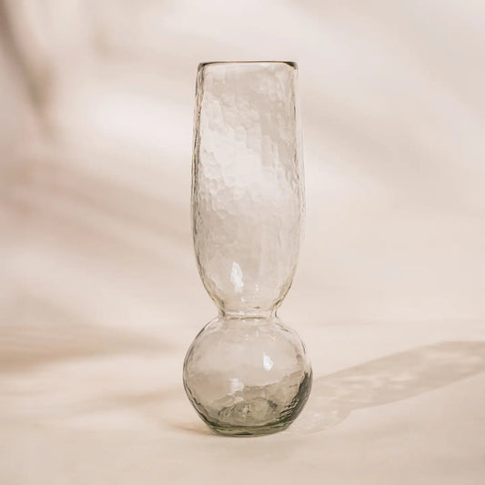 Pebbled Bulb Vase- MC