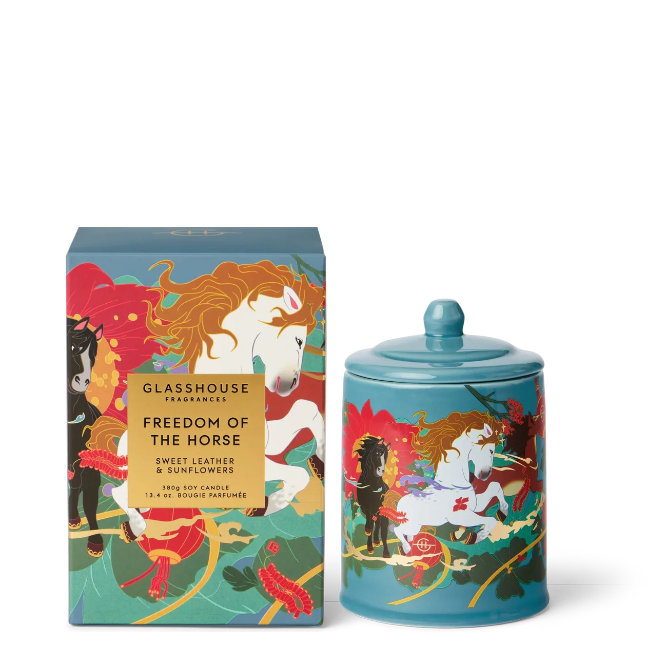 Glasshouse Freedom of the Horse Candle- RW