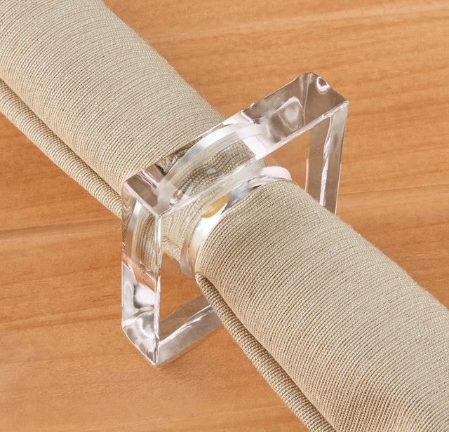 Acrylic napkin Ring-YN