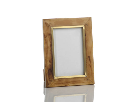 Horn Frame with Border (4x6)- RW