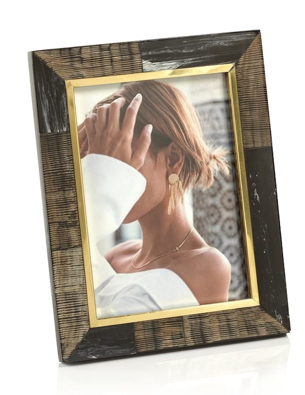 Black Shagrin Frame 5x7- AJ