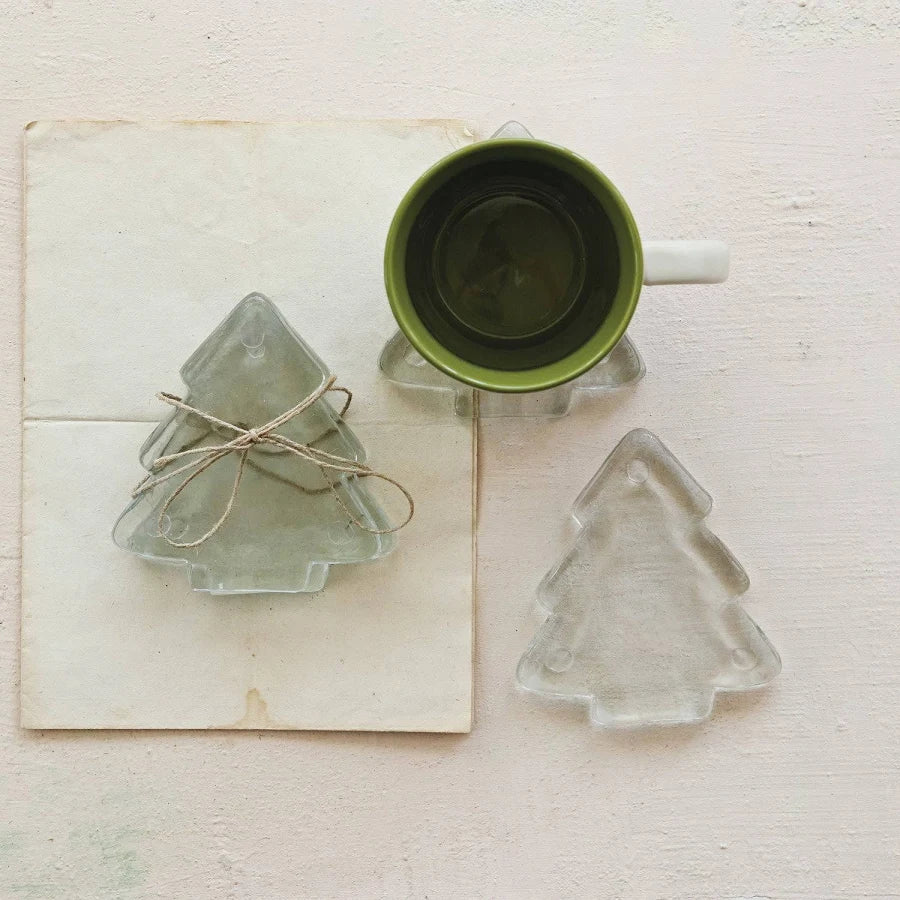 Glass Tree Coasters - MC