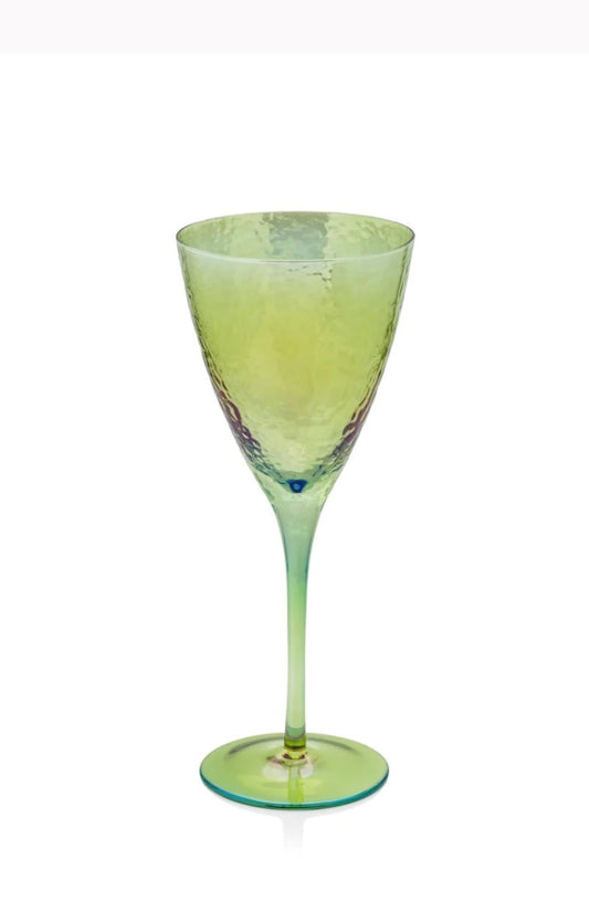 Green Apertivo Wine Glass-HP