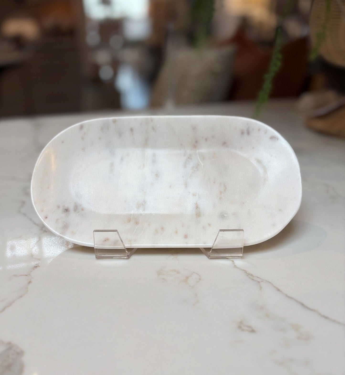 Marble Oval Tray - BB