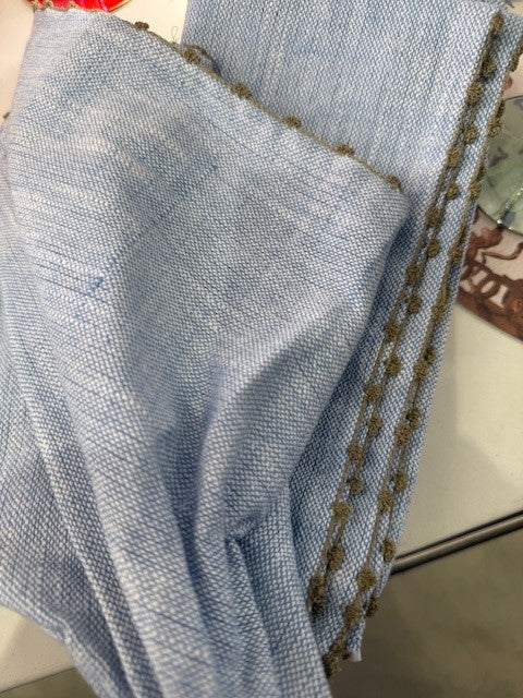 Knotted Blue Napkin-LD