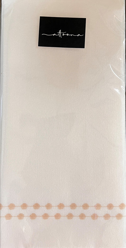 Gold Pearl Guest Towel- AJ