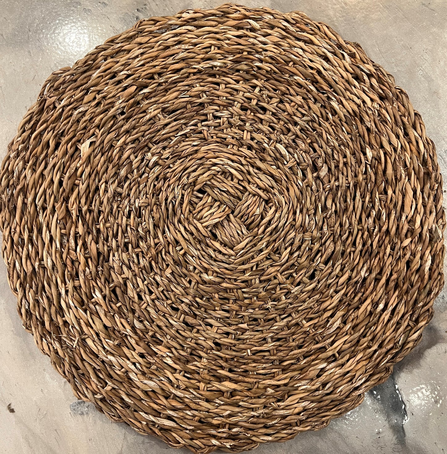 Seagrass Round Placemat- SC