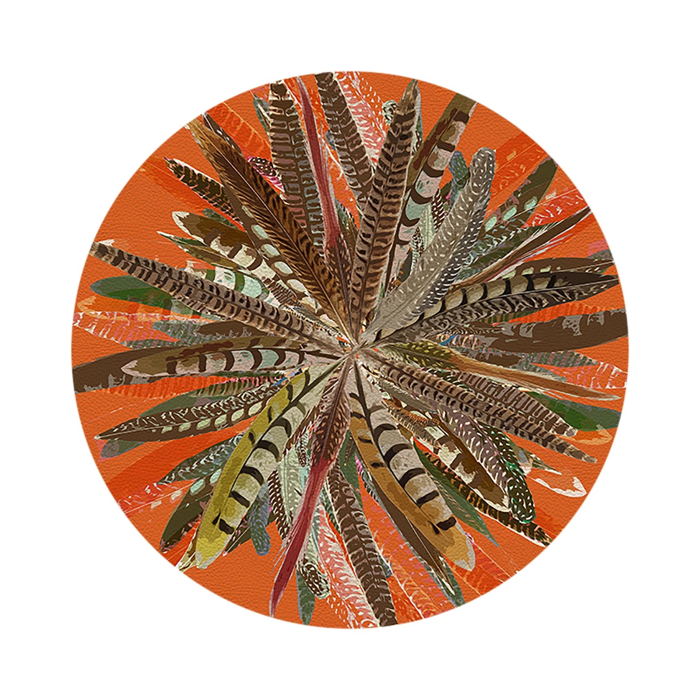 Pheasant Feather Placemat