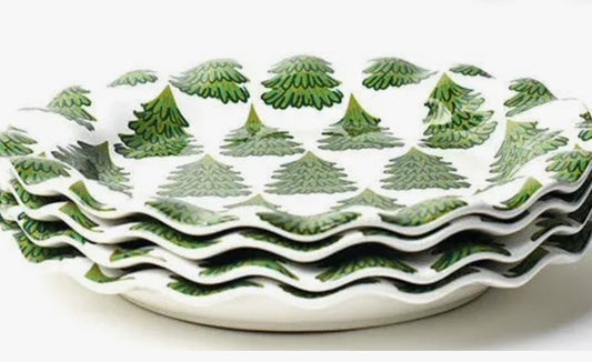 Ruffle Salad Plate-LD