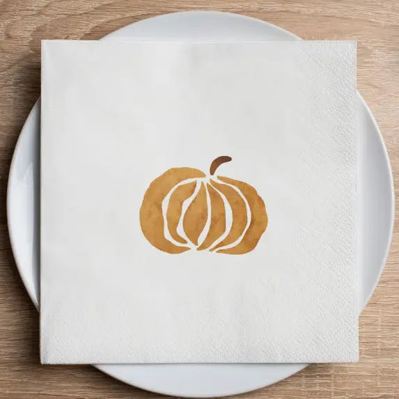 Solo Pumpkin Cocktail Napkins