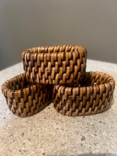 Rattan Napkin Ring-AF