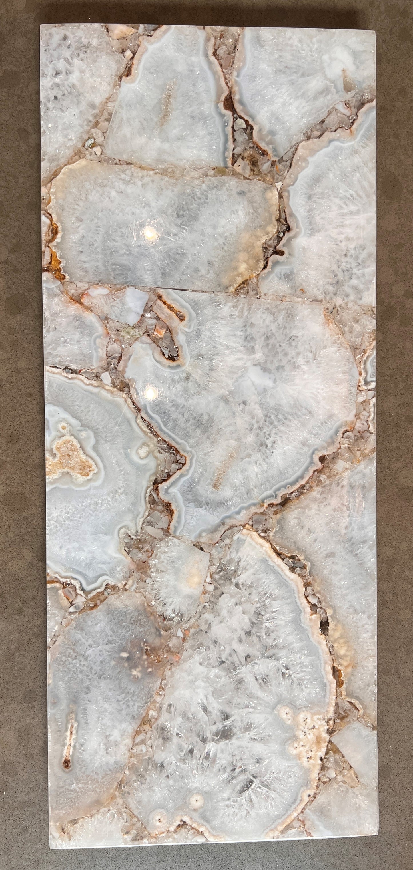 Agate Footed Tray