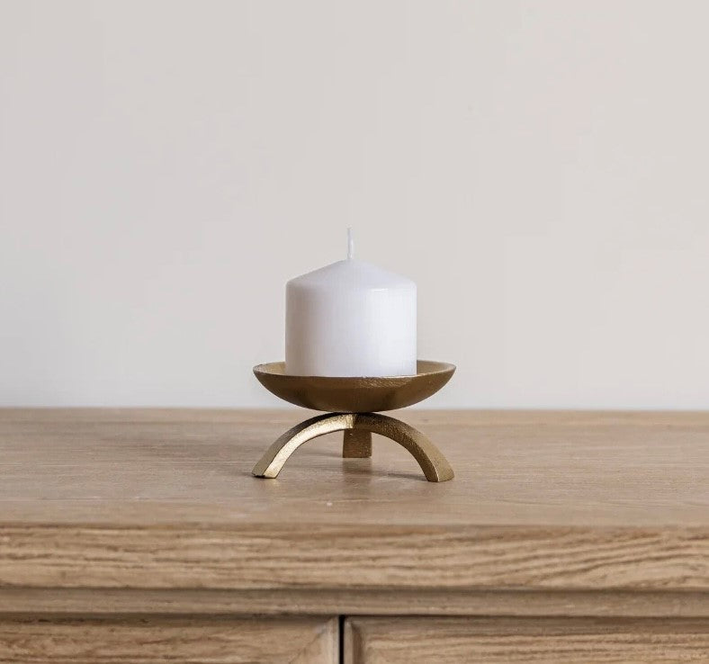 Tripod Pillar Candle Holder - BB
