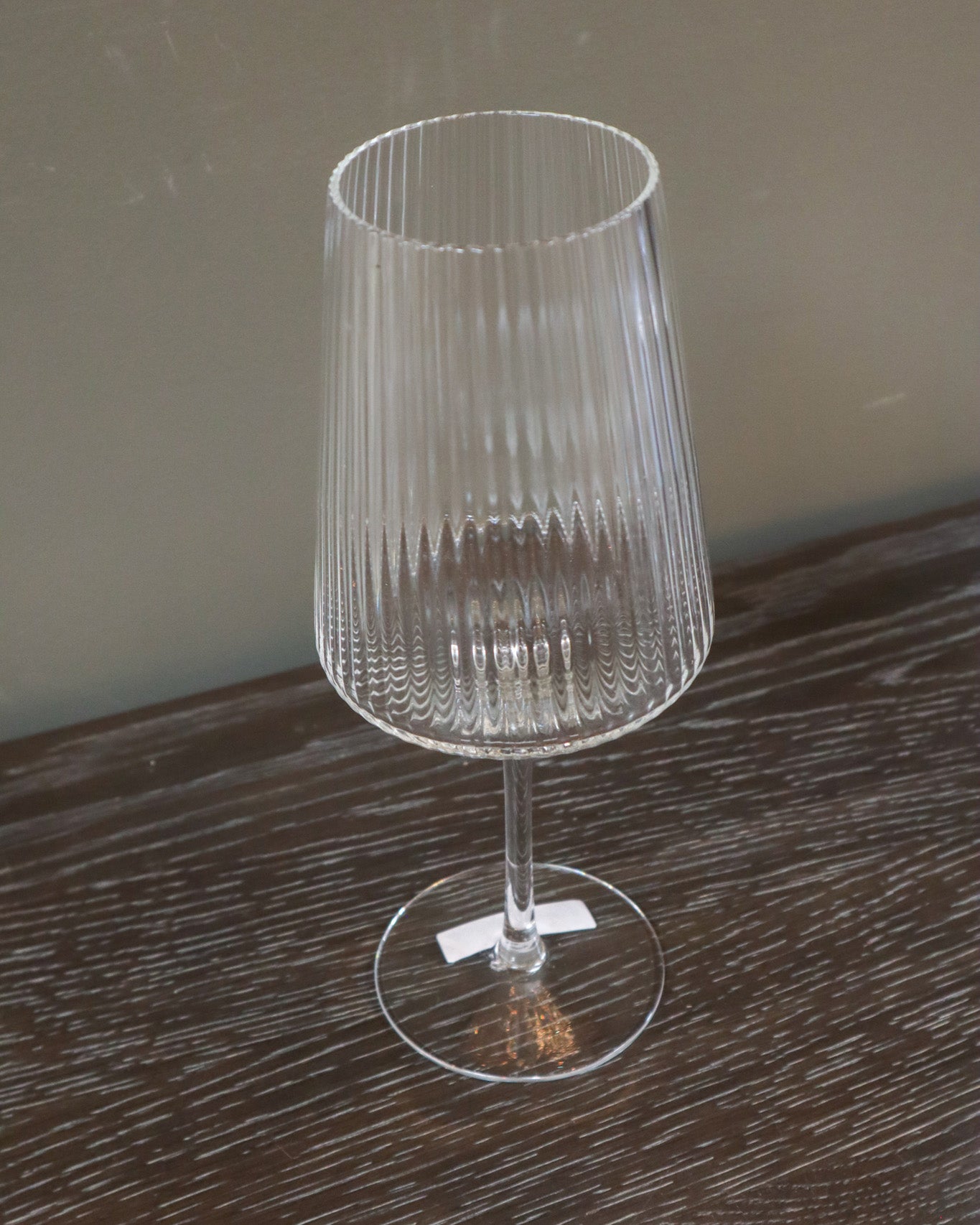 Fluted Textured Wine Glass-BE