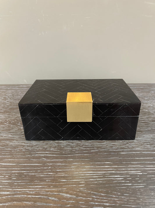 Chevron Inlaid Box