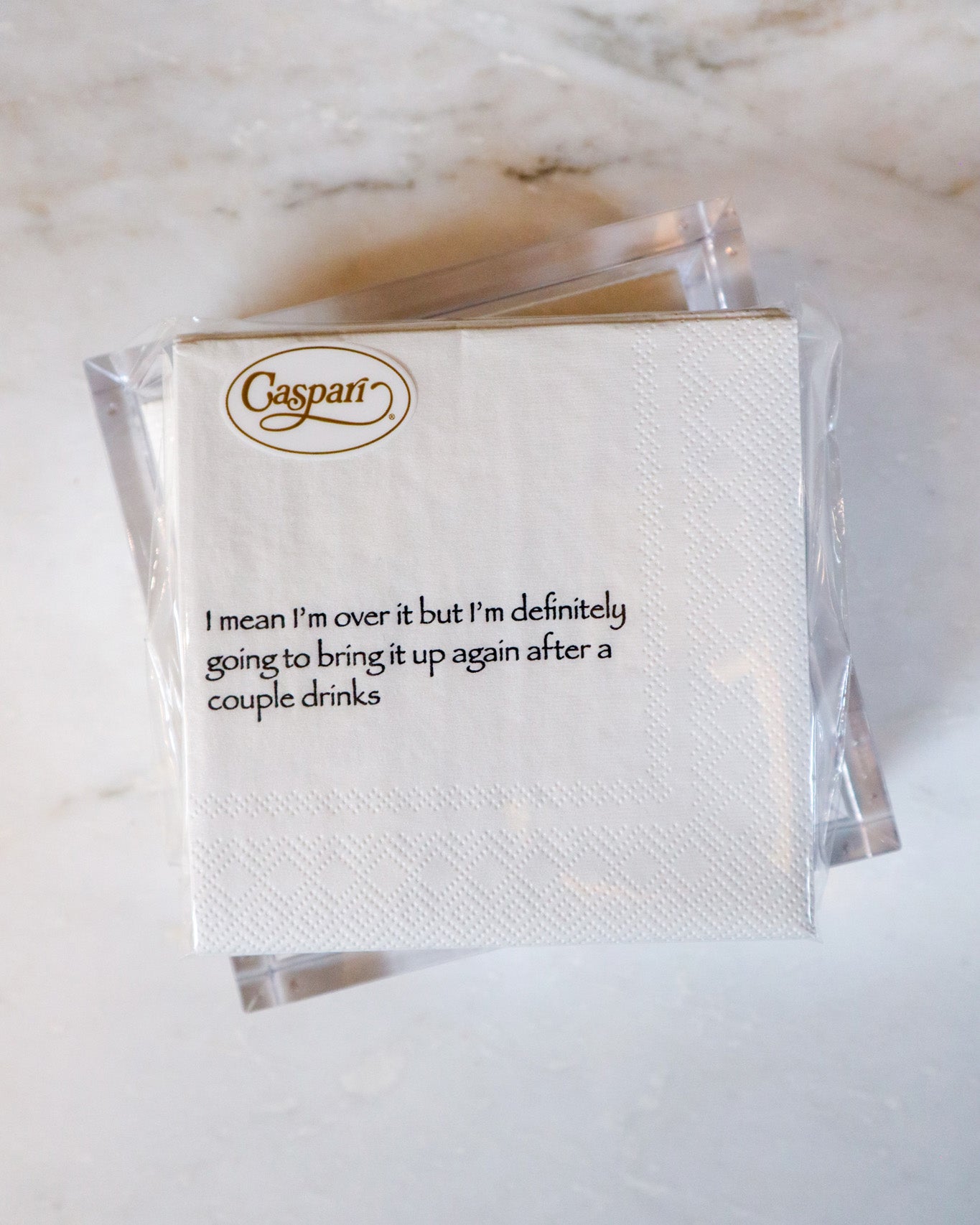 "I Mean I'm Over It" Cocktail Napkin