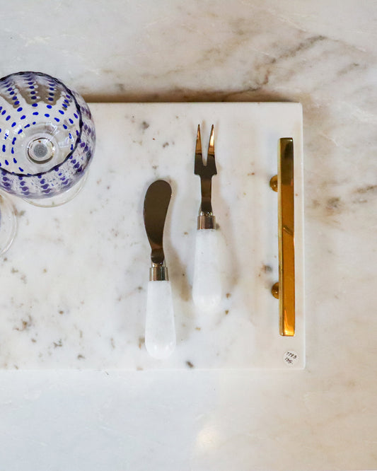 Marble and Gold Tray