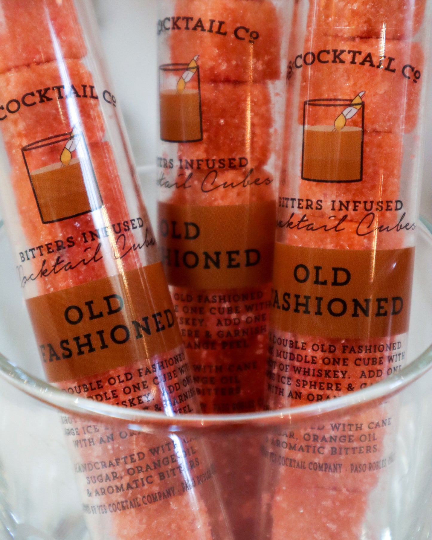 Old Fashioned Cocktail Cubes